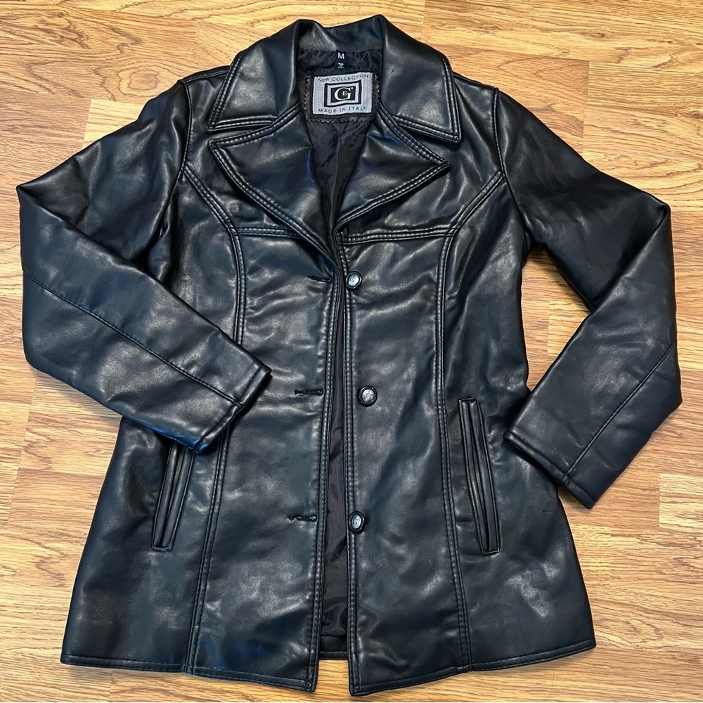 Women's Black Leather Jacket